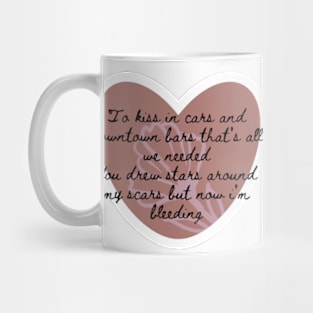 to kiss in cars Mug